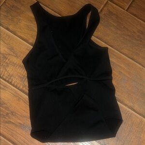 Colsie front cut out bodysuit